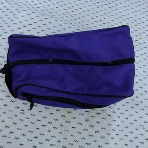 Purple Zippered Pouch